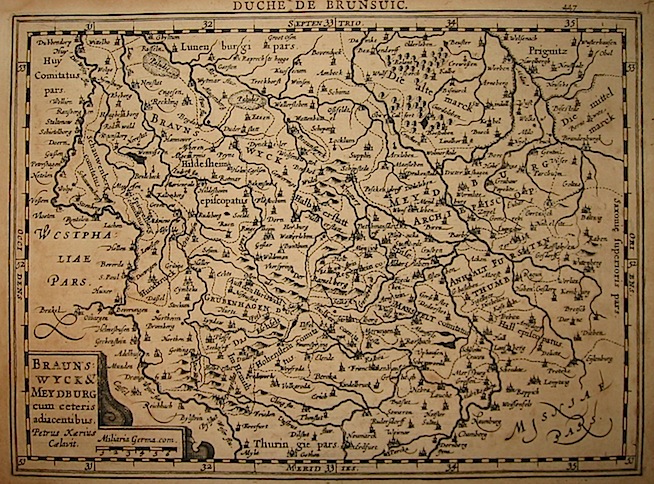 Mercator Gerard - Hondius Jodocus Braunswick & Meydburg... 1630 Amsterdam